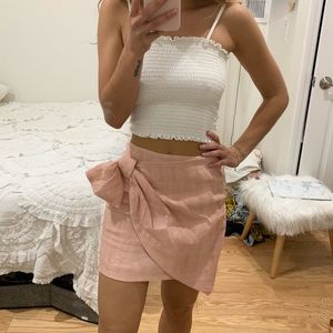 Revolve/Tularosa mini skirt with bow